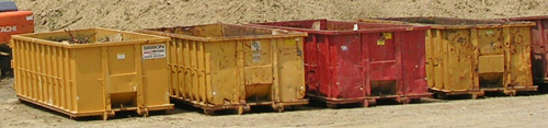 Sisson Excavating, Inc. Construction Debris Containers